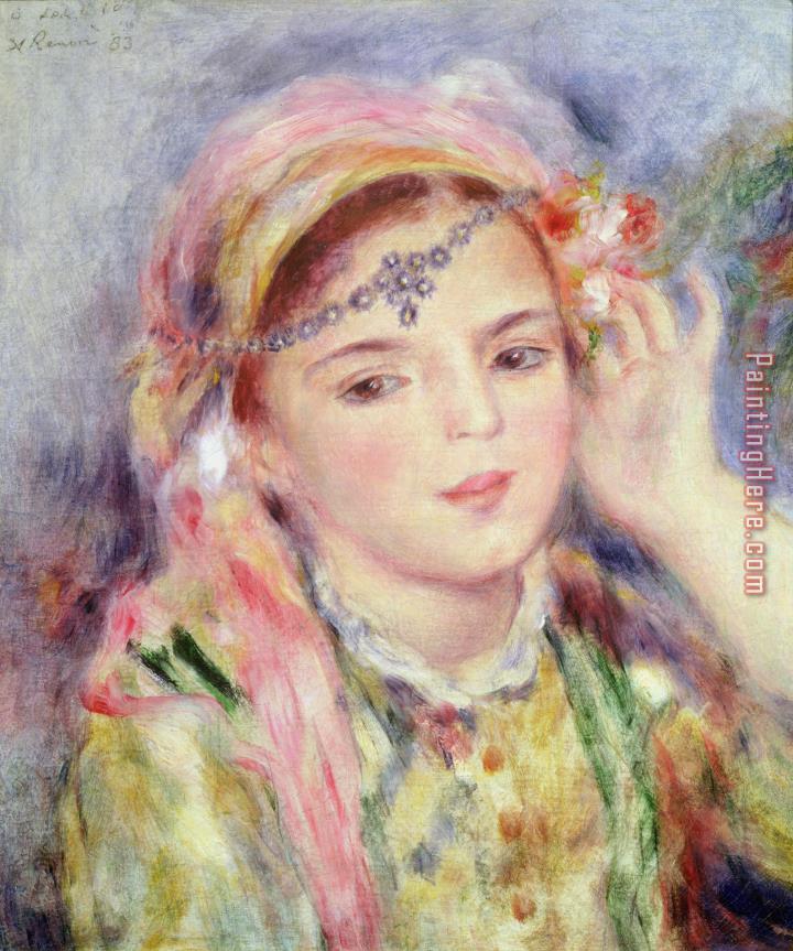 Pierre Auguste Renoir L'Algerienne